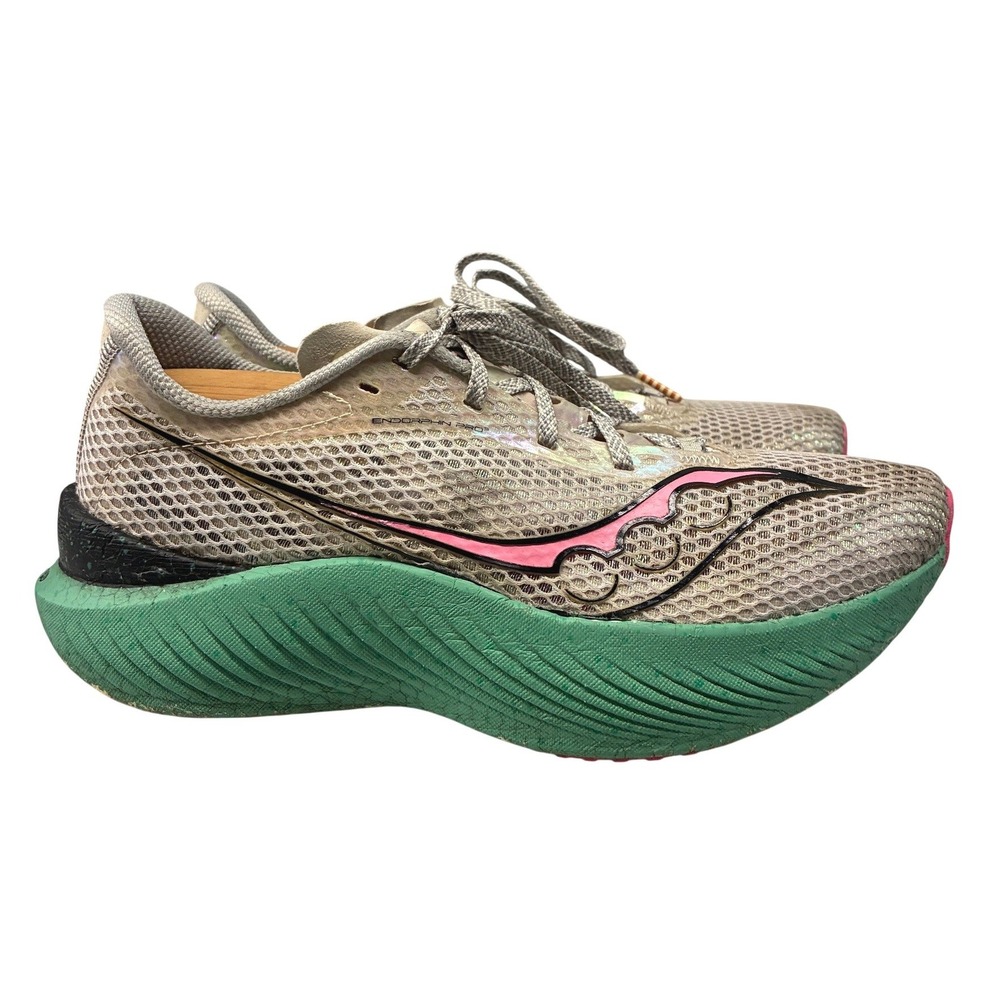 Saucony Endorphin Speed 3 Running Shoes Sneakers Womens Size 8 White Racing Gym